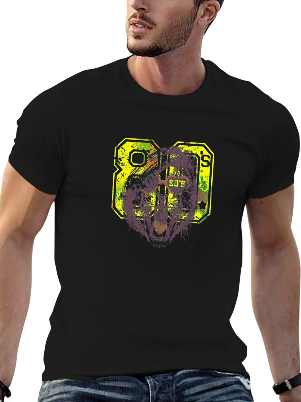 80s Graphic Print Tee