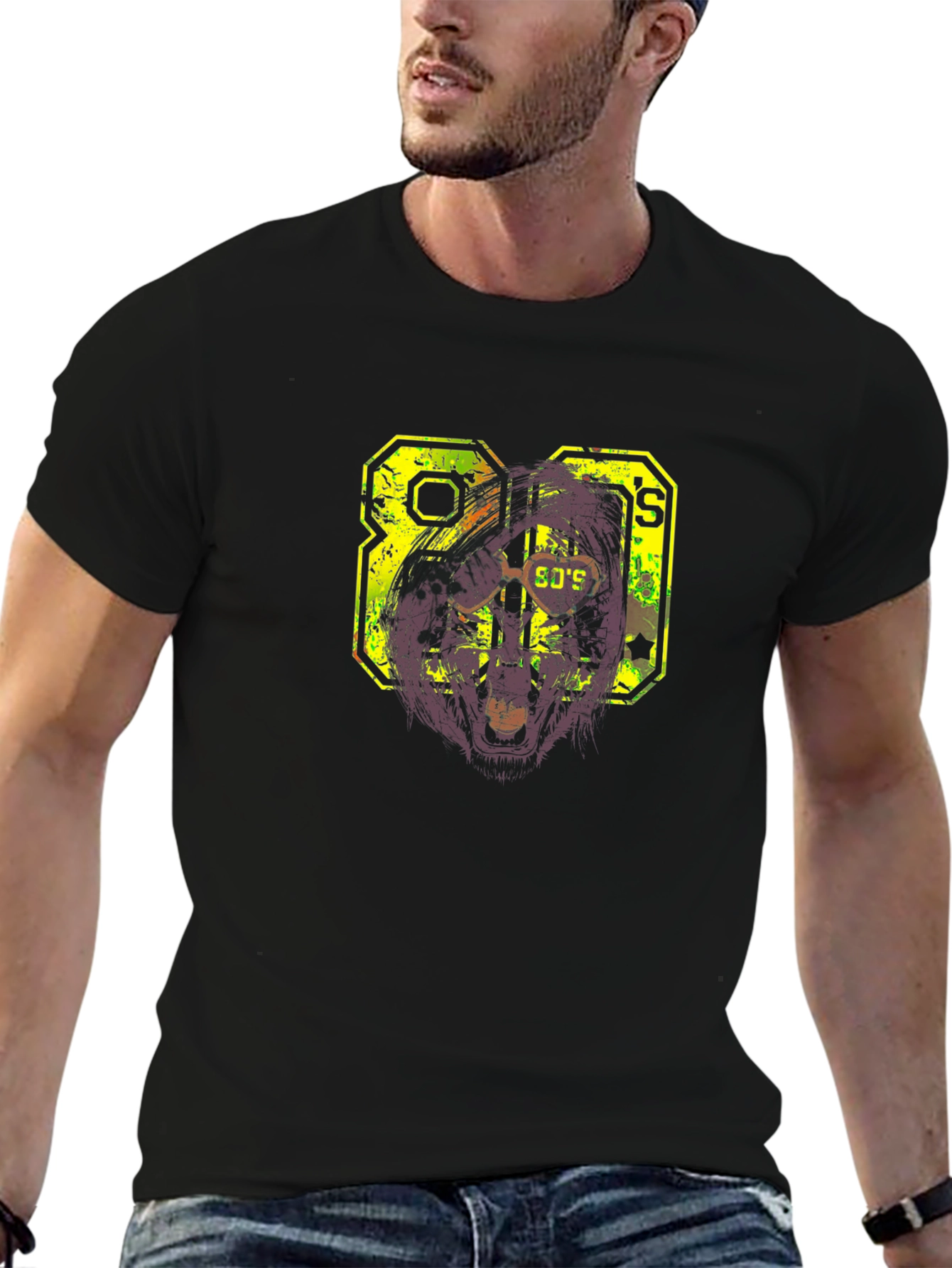 80s Graphic Print Tee