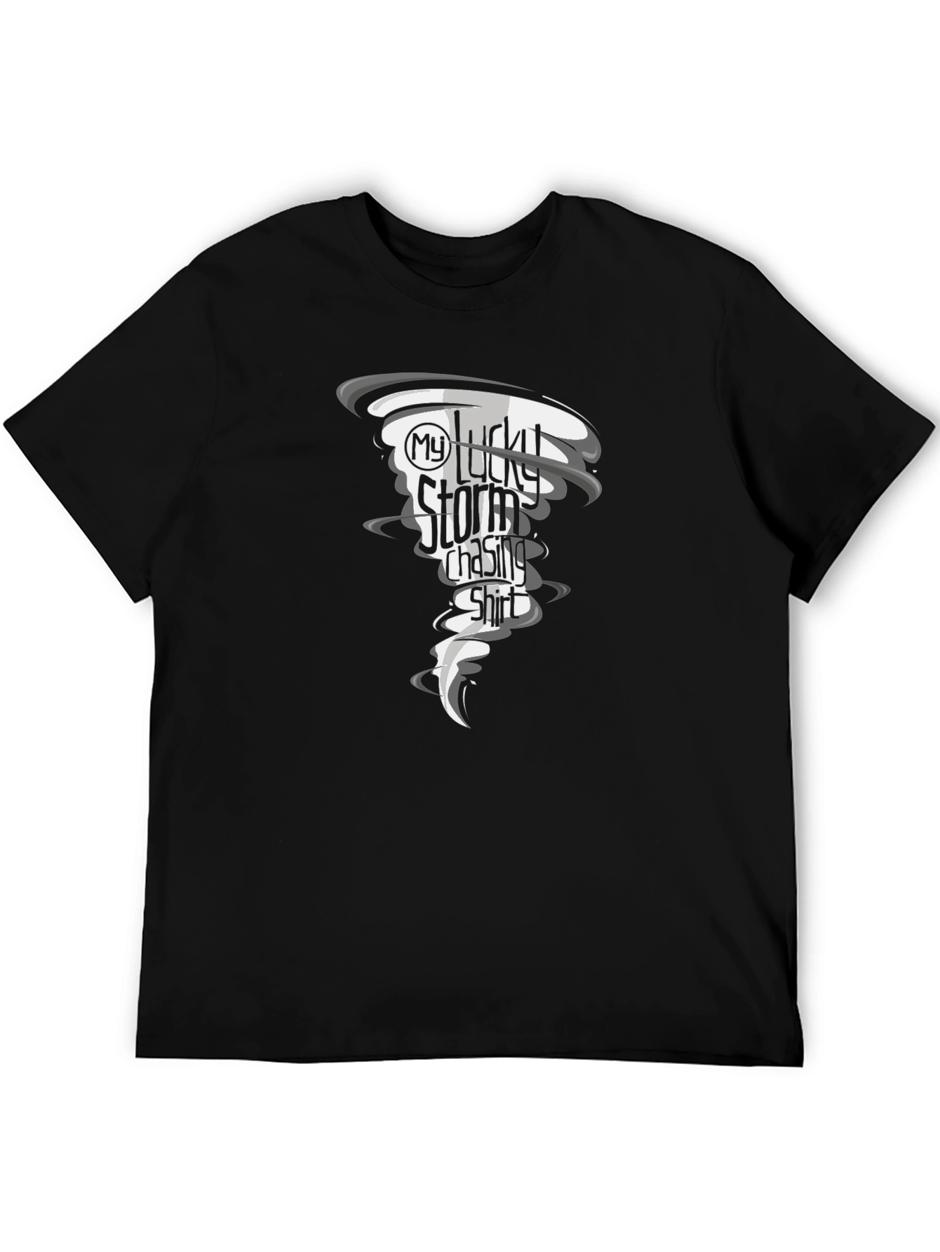 Lucky Storm Chasing Shirt - Tornado Graphic Tee