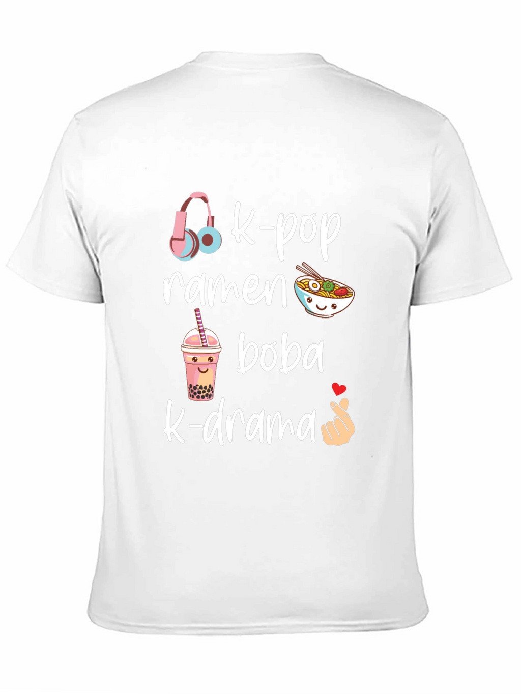 K-Pop Ramen Boba K-Drama T-Shirt