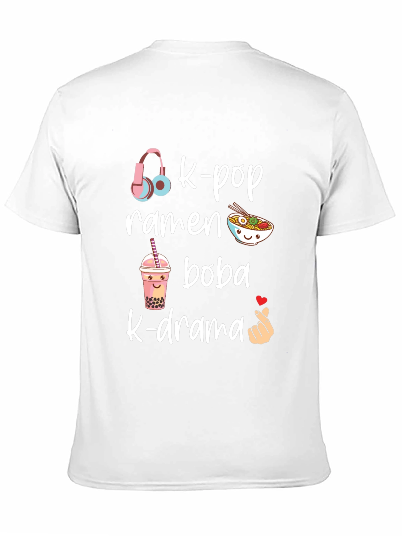 K-Pop Ramen Boba K-Drama T-Shirt