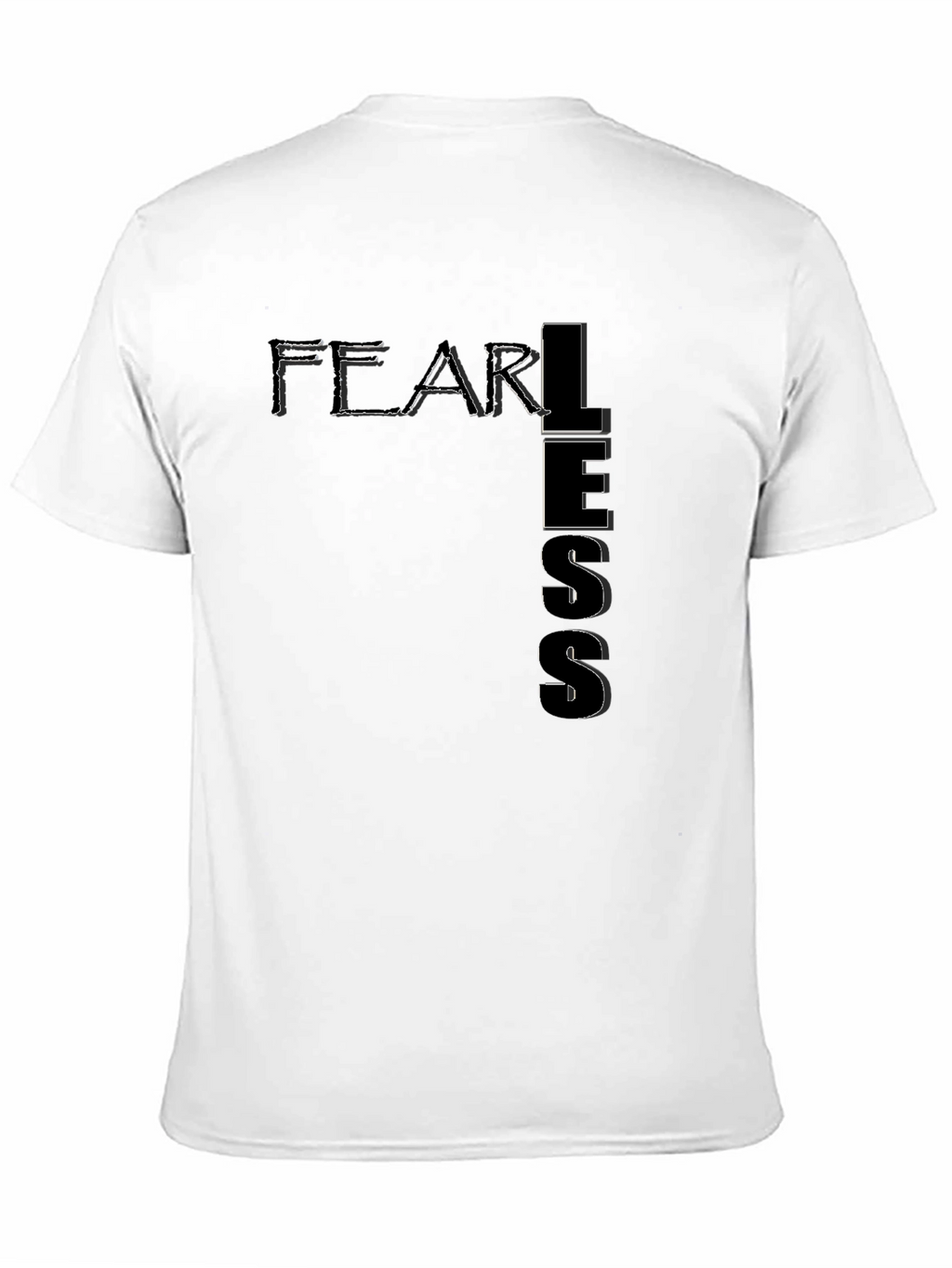 Fearless Graphic Print T-Shirt