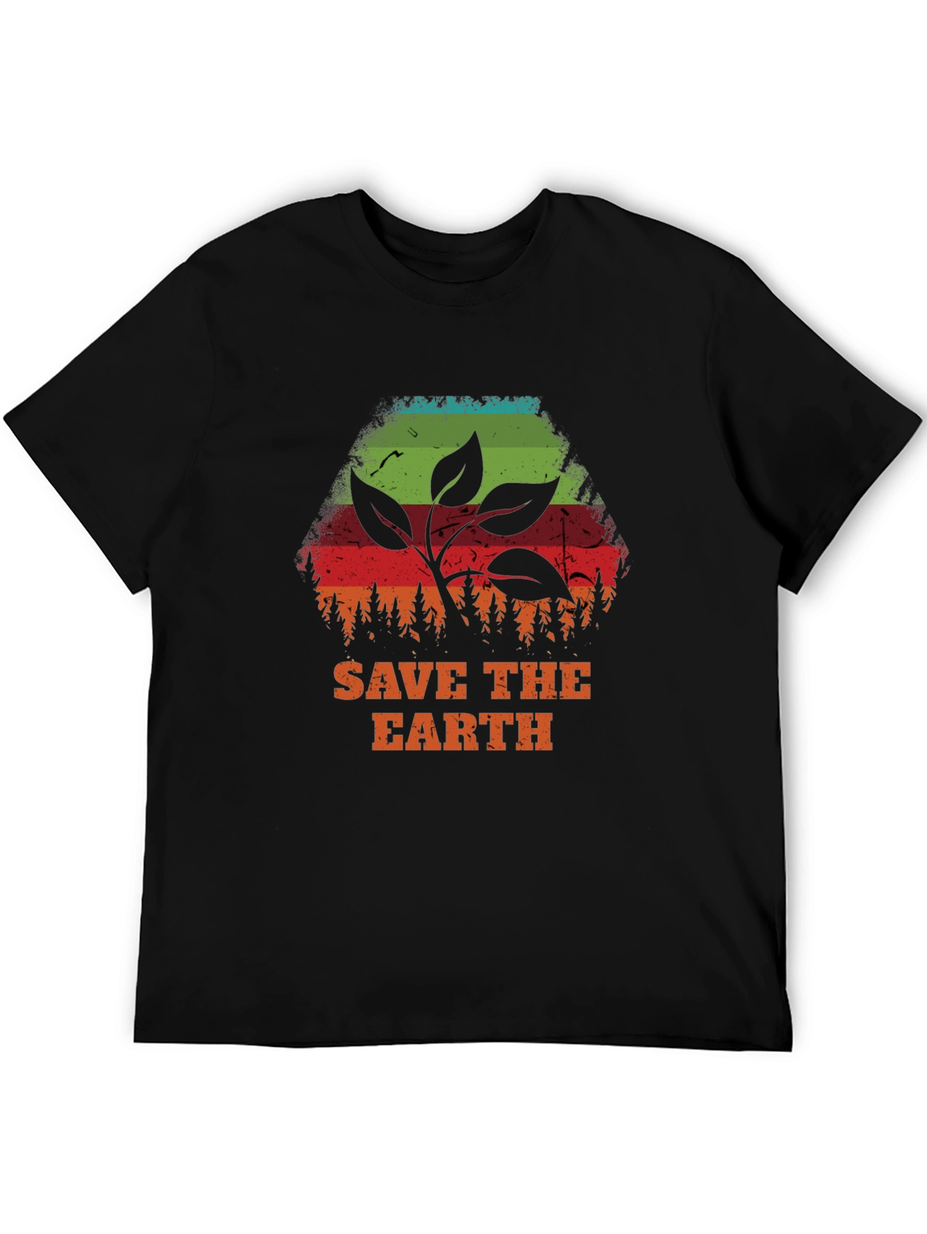 Save the Earth Graphic Tee - Eco-Friendly Design