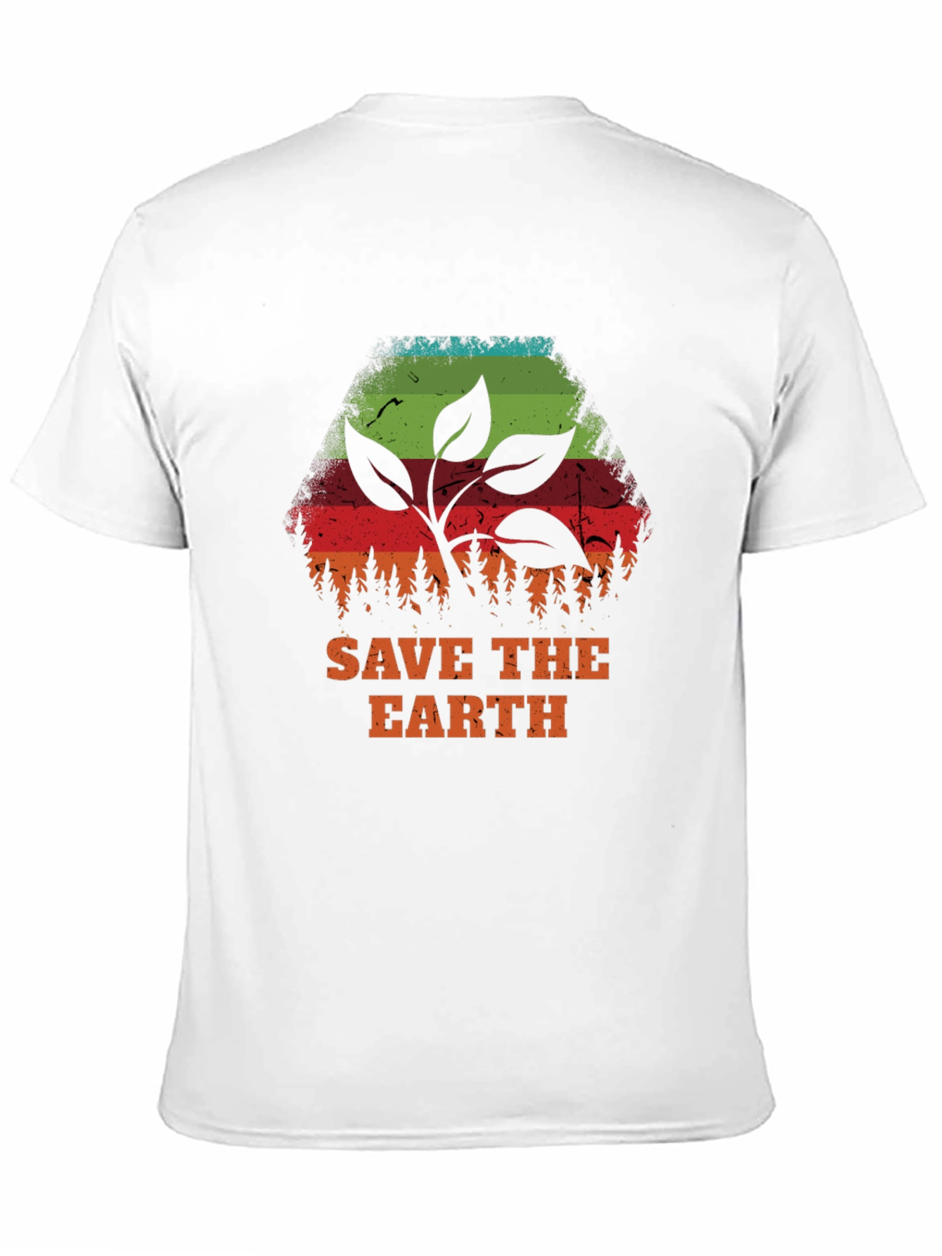 Save the Earth Graphic Tee - Eco-Friendly Design