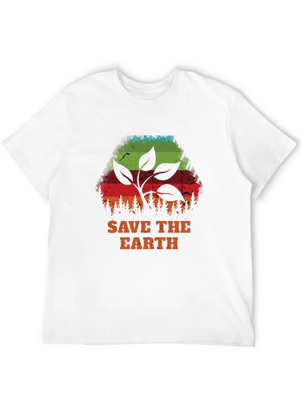 Save the Earth Graphic Tee - Eco-Friendly Design