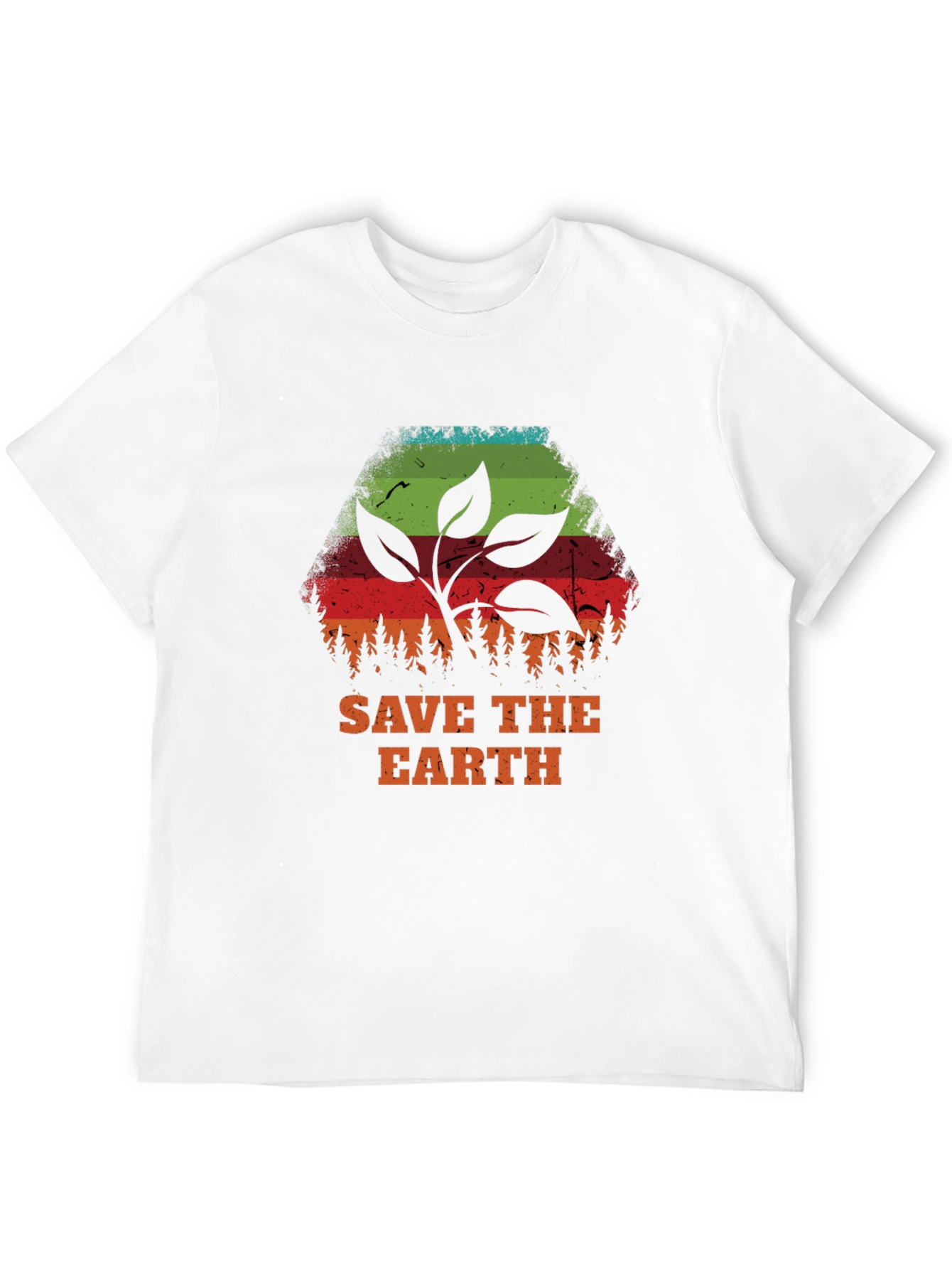 Save the Earth Graphic Tee - Eco-Friendly Design