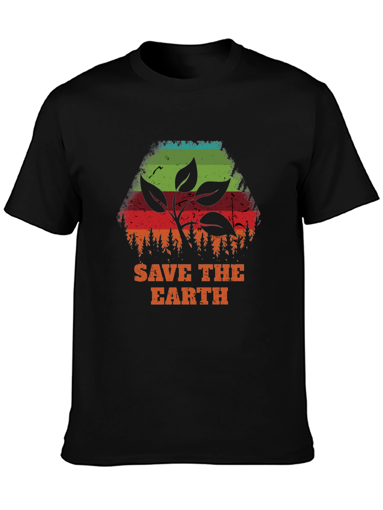 Save the Earth Graphic Tee - Eco-Friendly Design