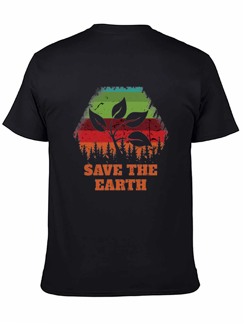 Save the Earth Graphic Tee - Eco-Friendly Design