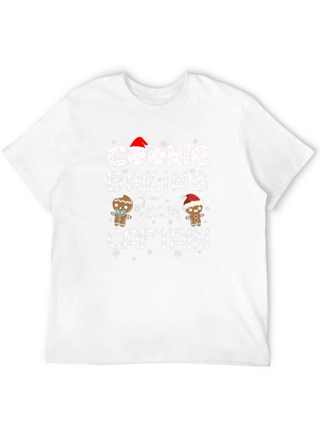 Cookie Baking Team Captain Christmas T-Shirt