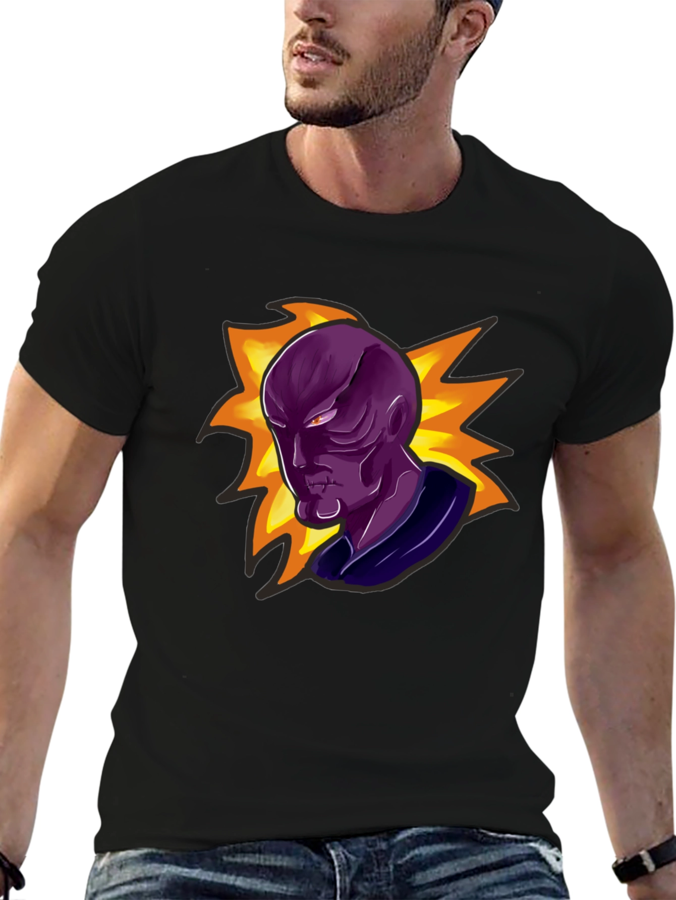 Mystic Purple Alien Graphic Tee