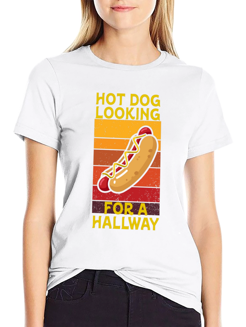 Hot Dog Hallway Graphic Tee
