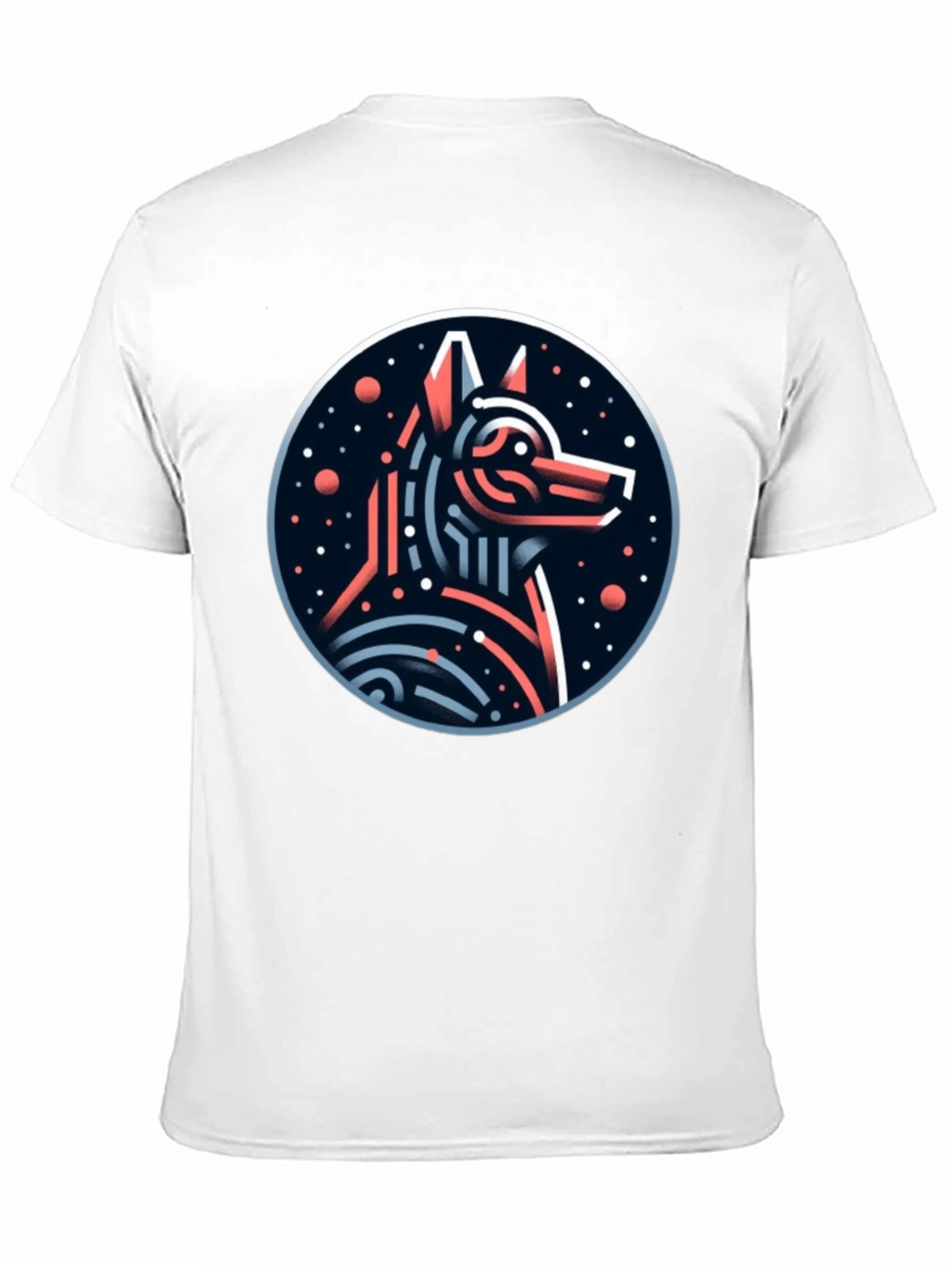 Modern Geometric Anubis T-Shirt