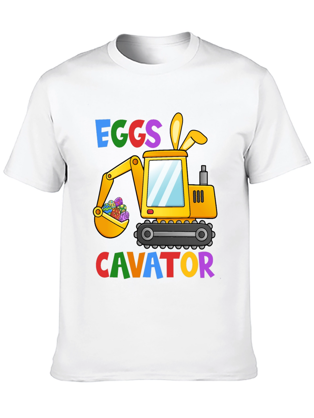 Easter Excavator Eggs T-Shirt