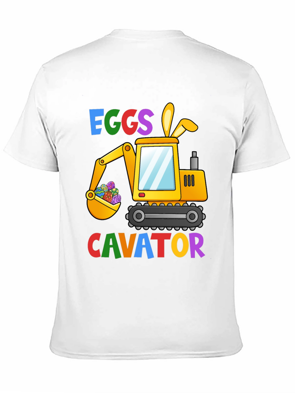 Easter Excavator Eggs T-Shirt