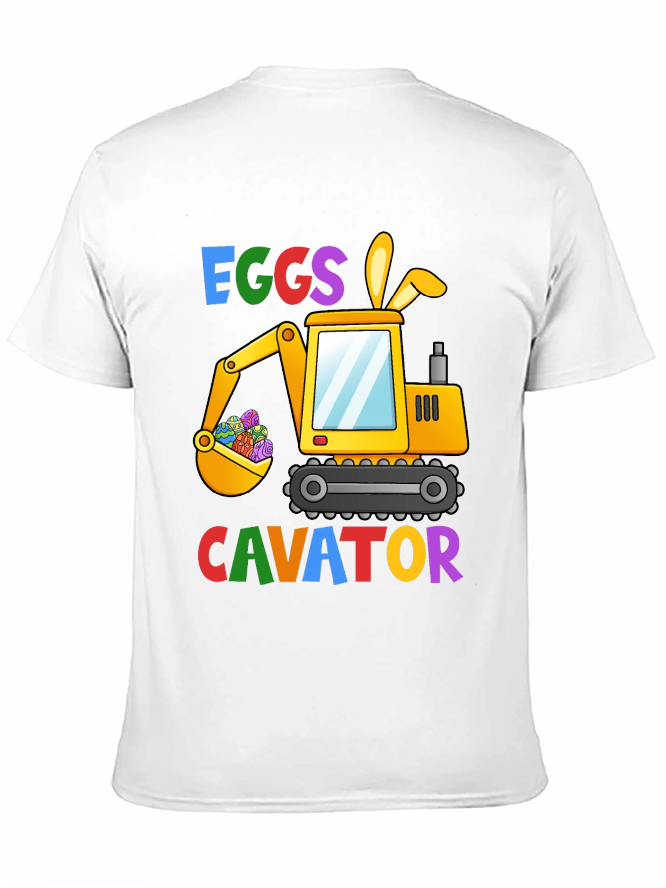 Easter Excavator Eggs T-Shirt