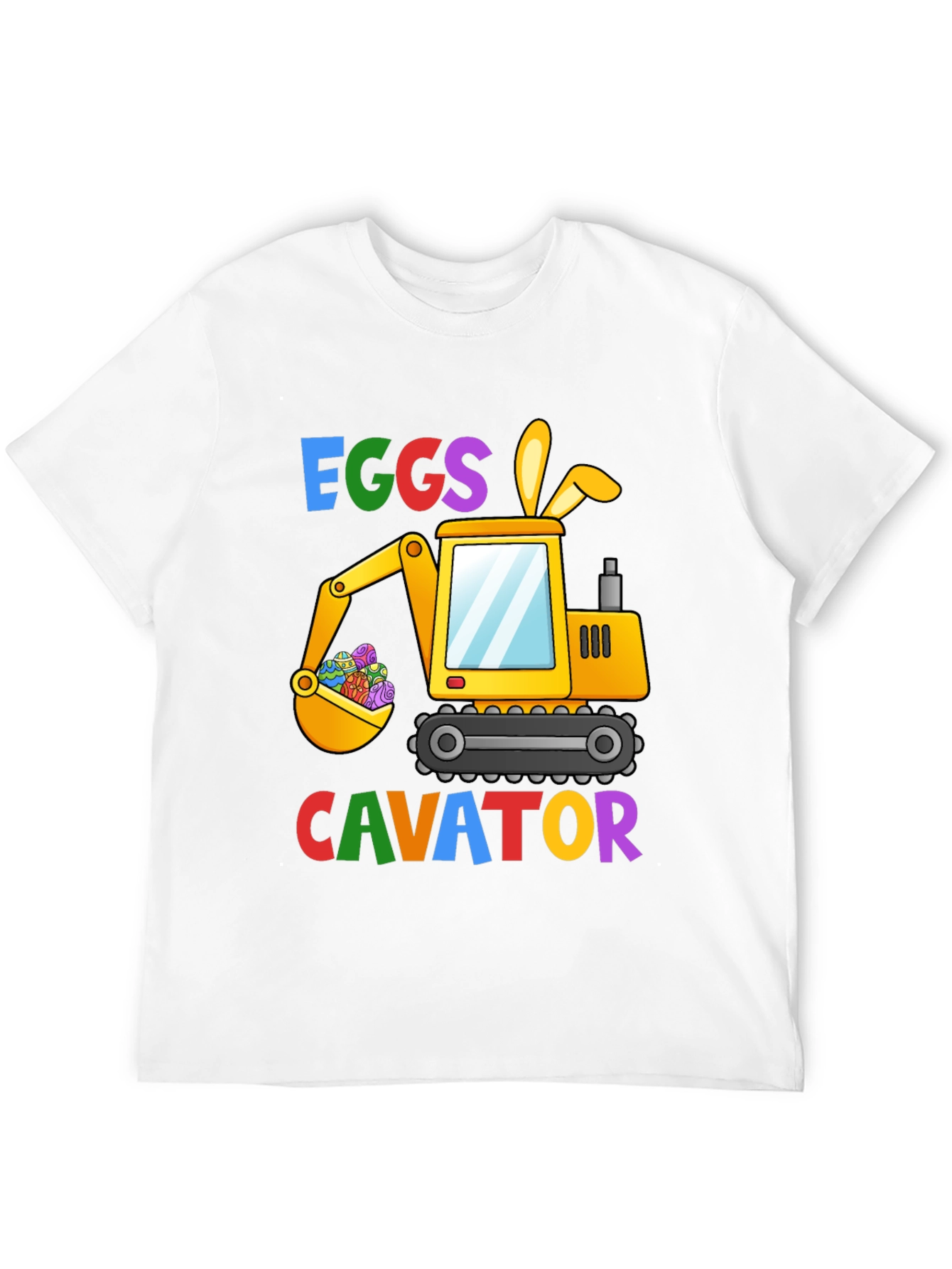 Easter Excavator Eggs T-Shirt