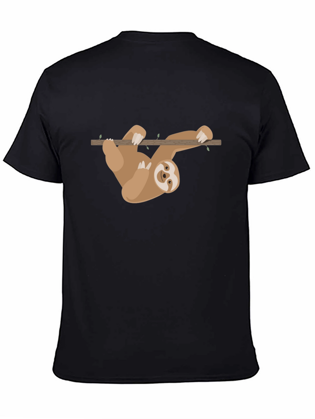 Sloth Hanging T-Shirt - Cute Cartoon Design