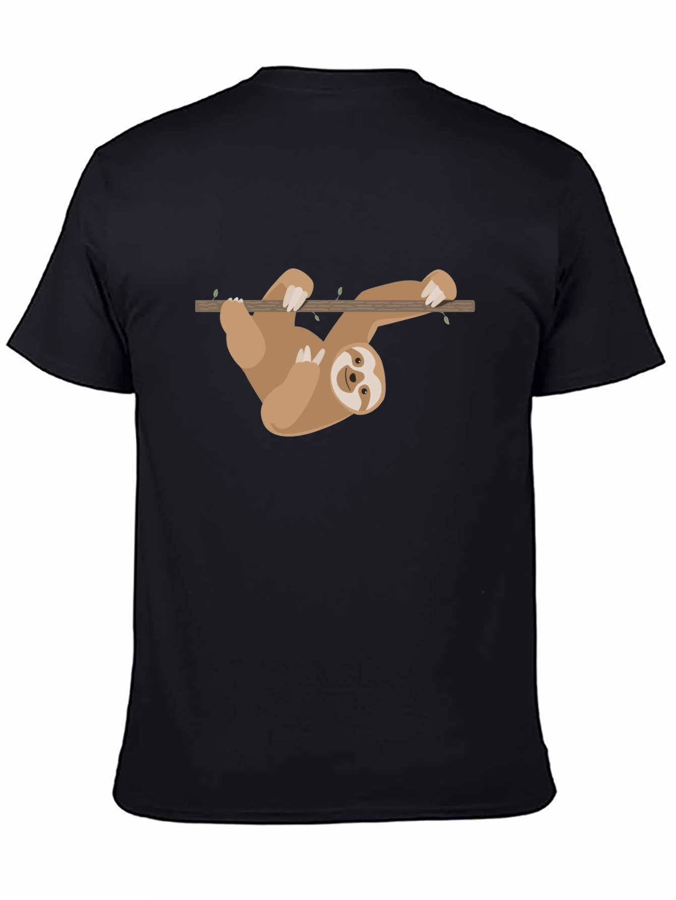 Sloth Hanging T-Shirt - Cute Cartoon Design