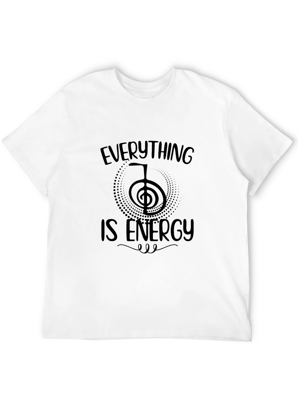 Everything Is Energy Graphic T-Shirt - Black