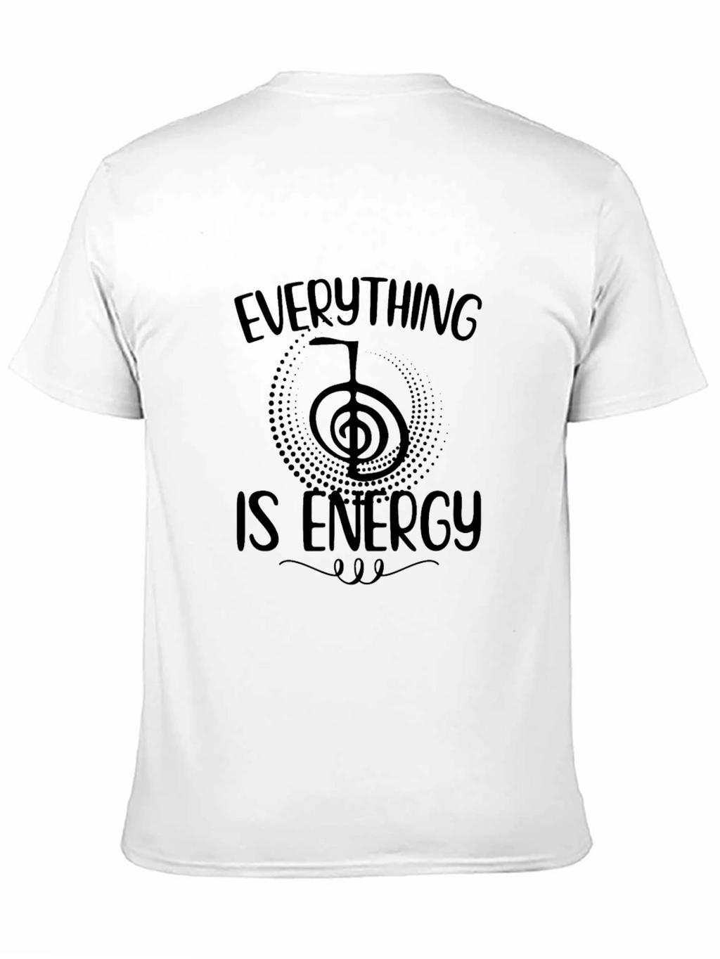 Everything Is Energy Graphic T-Shirt - Black