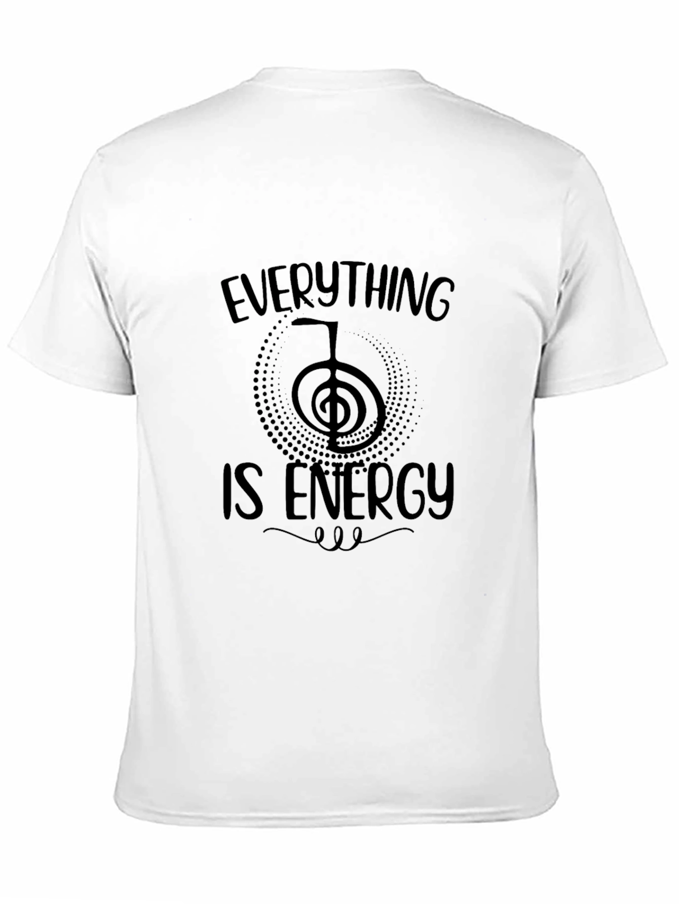 Everything Is Energy Graphic T-Shirt - Black