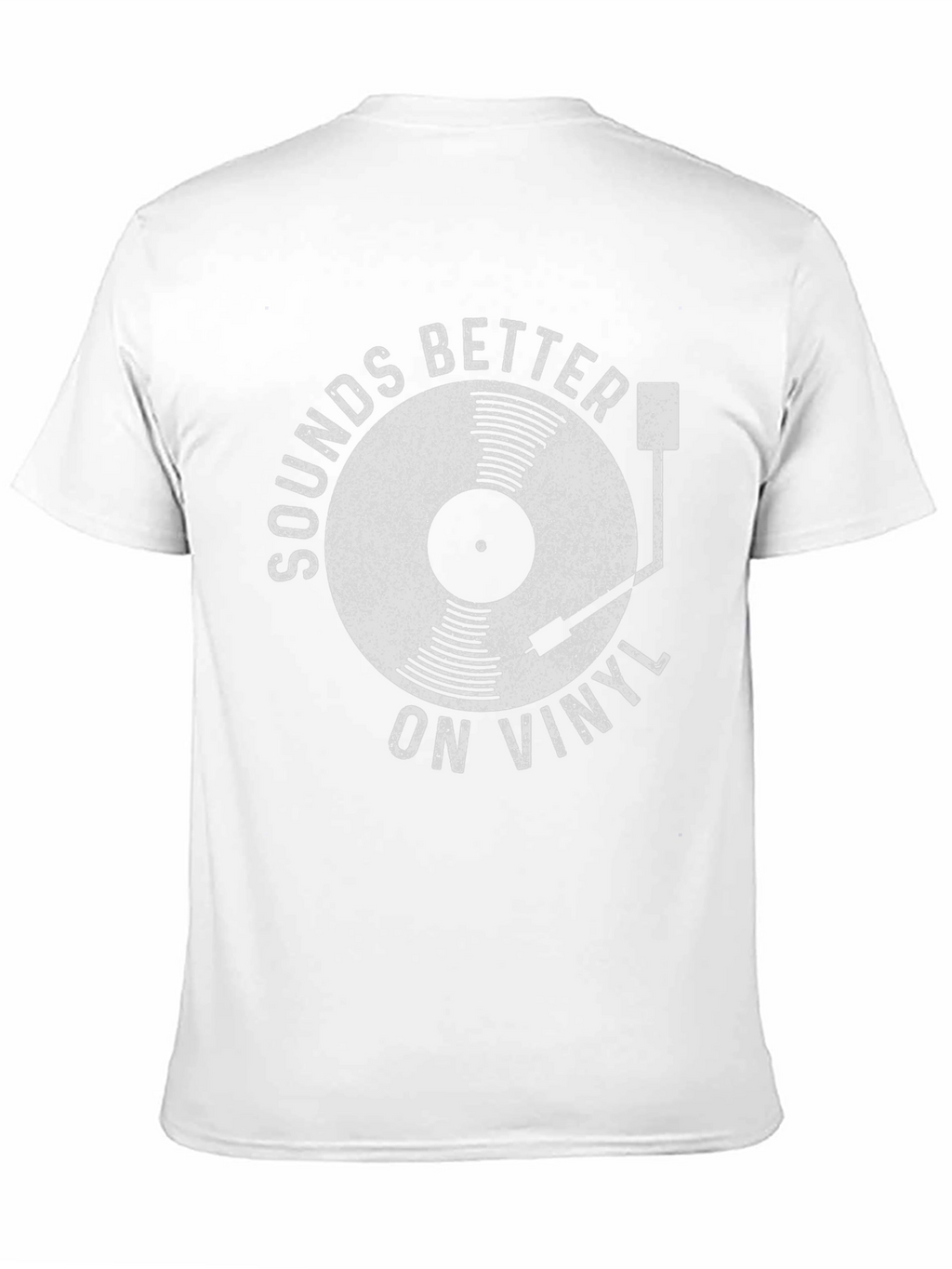 Sounds Better on Vinyl Black T-Shirt