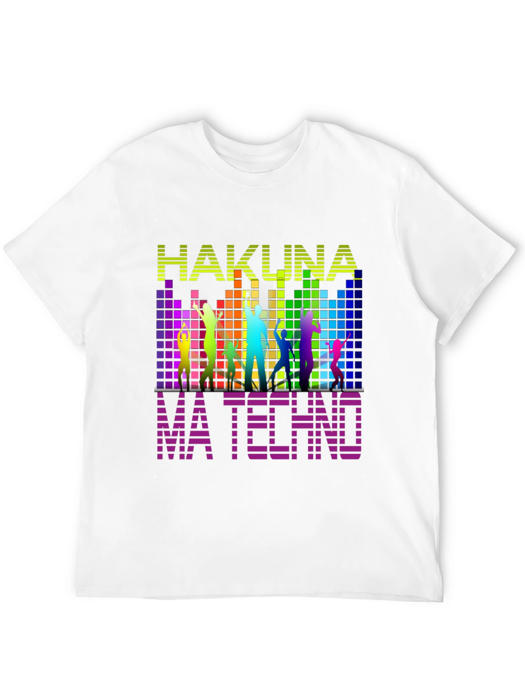 Hakuna Ma Techno Black T-Shirt