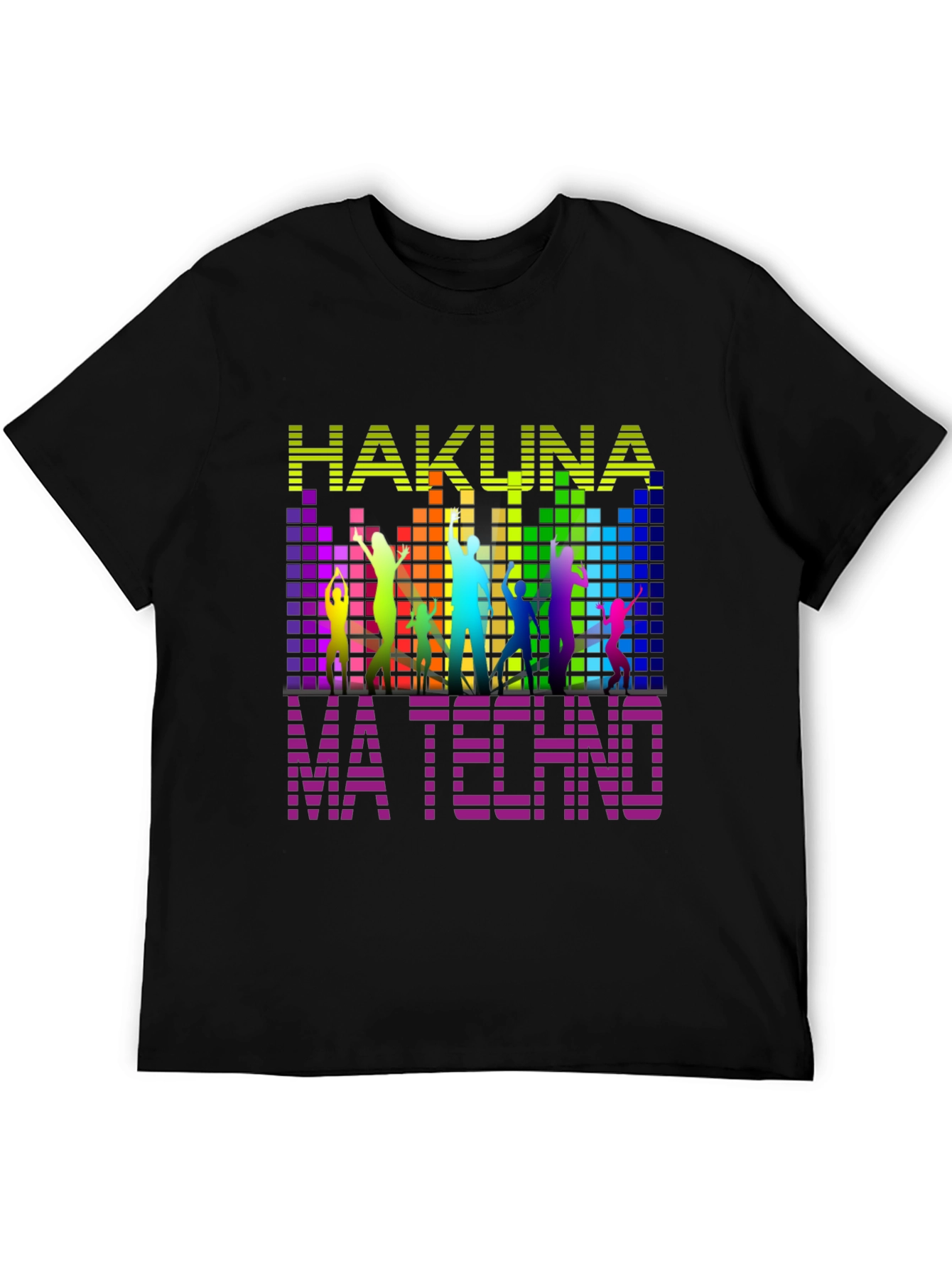 Hakuna Ma Techno Black T-Shirt