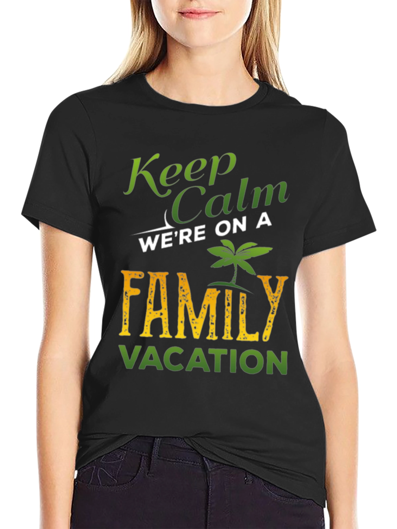 Keep Calm Family Vacation T-Shirt