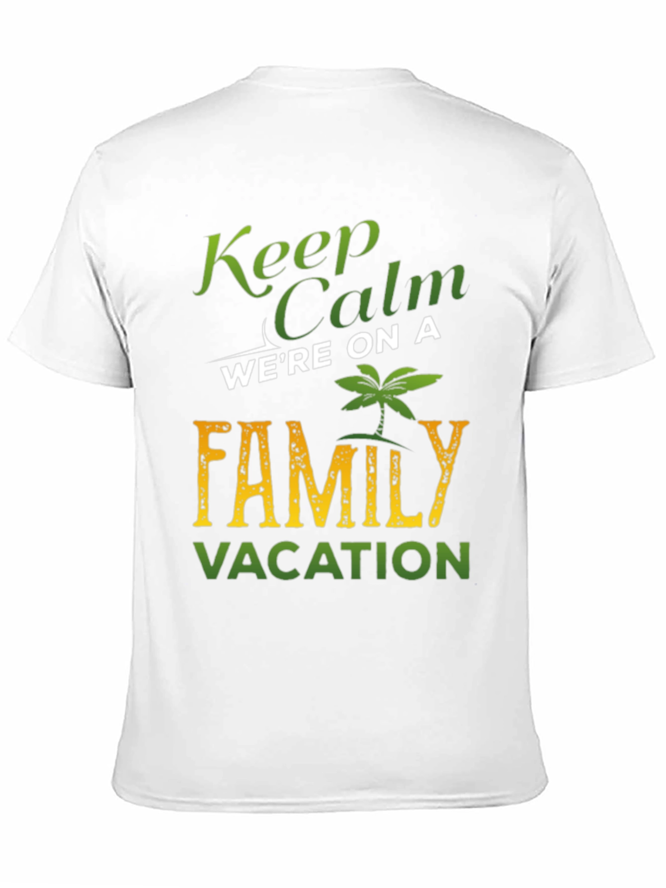 Keep Calm Family Vacation T-Shirt