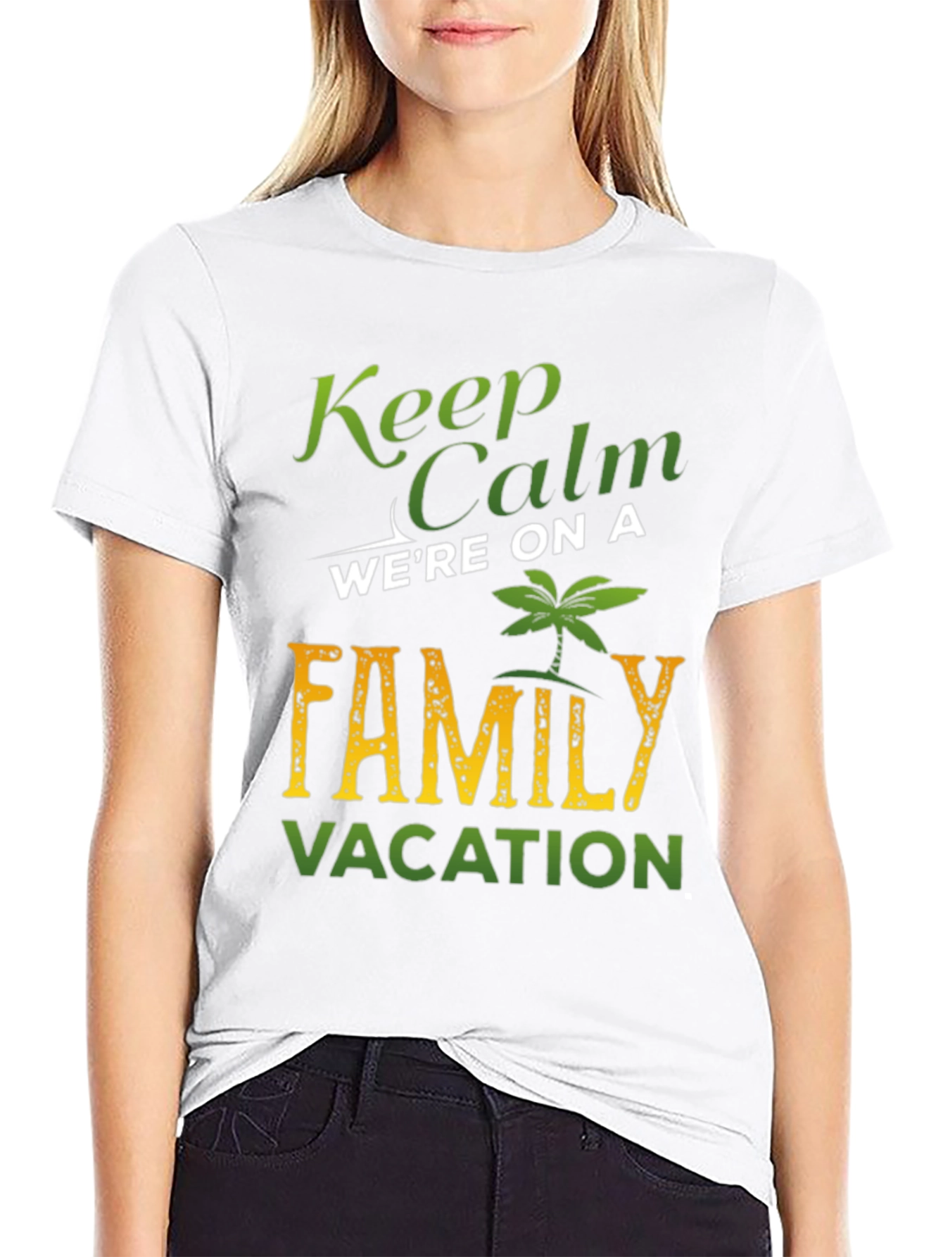 Keep Calm Family Vacation T-Shirt