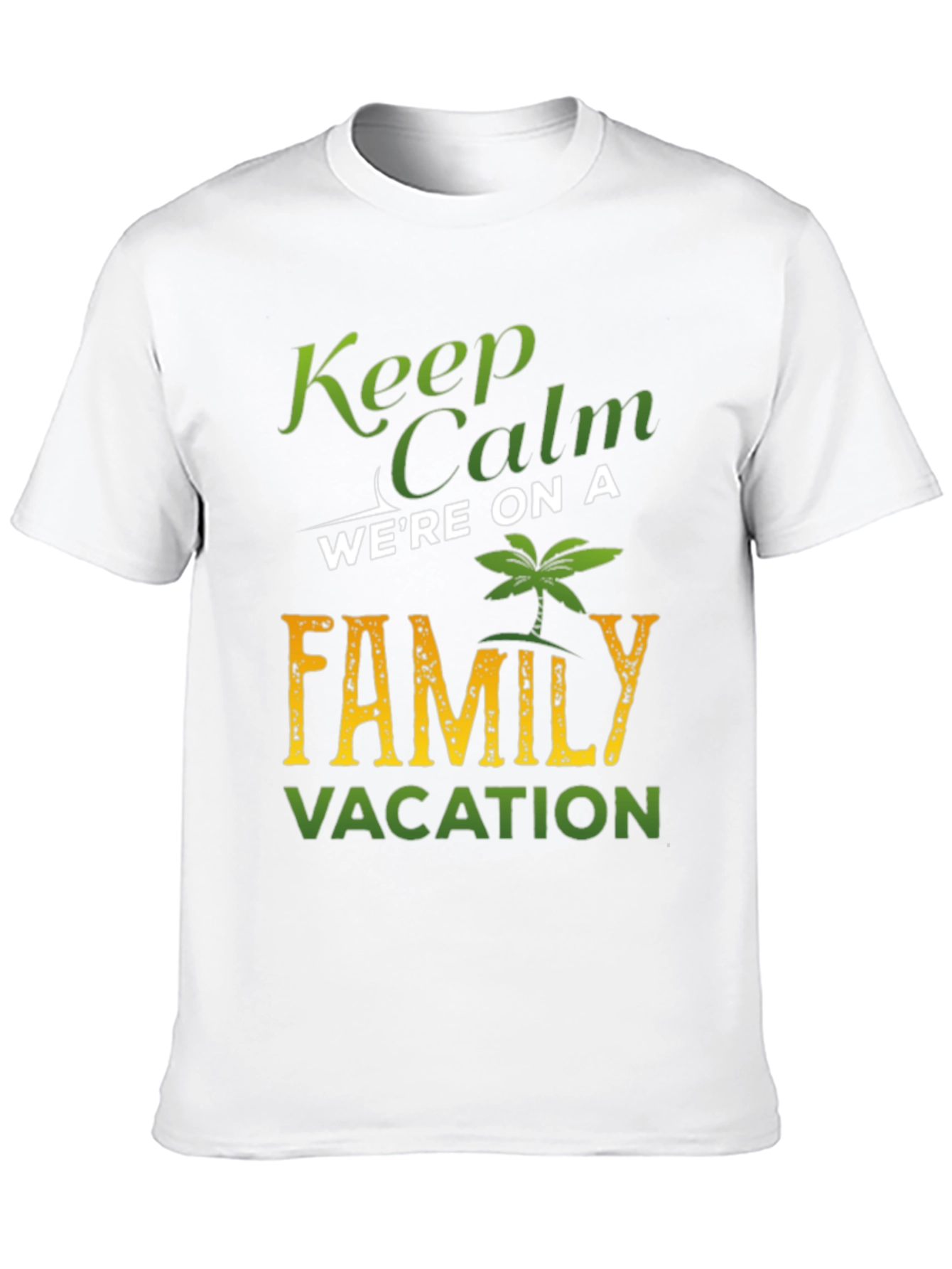 Keep Calm Family Vacation T-Shirt