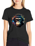 Funky Monkey Graphic T-Shirt