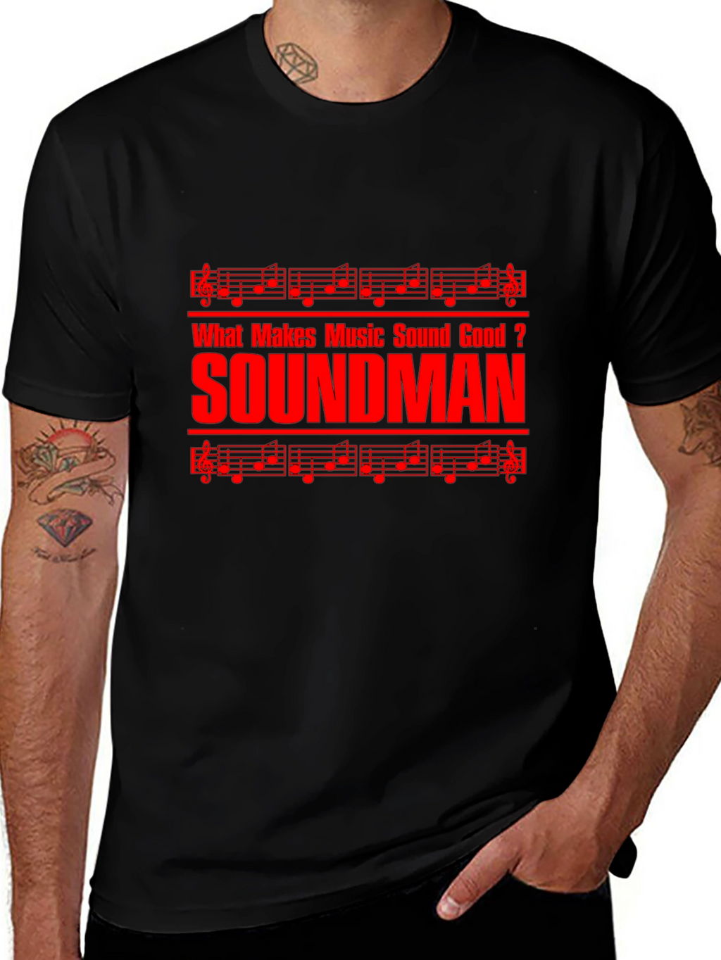 Soundman Music T-Shirt - Musician Apparel