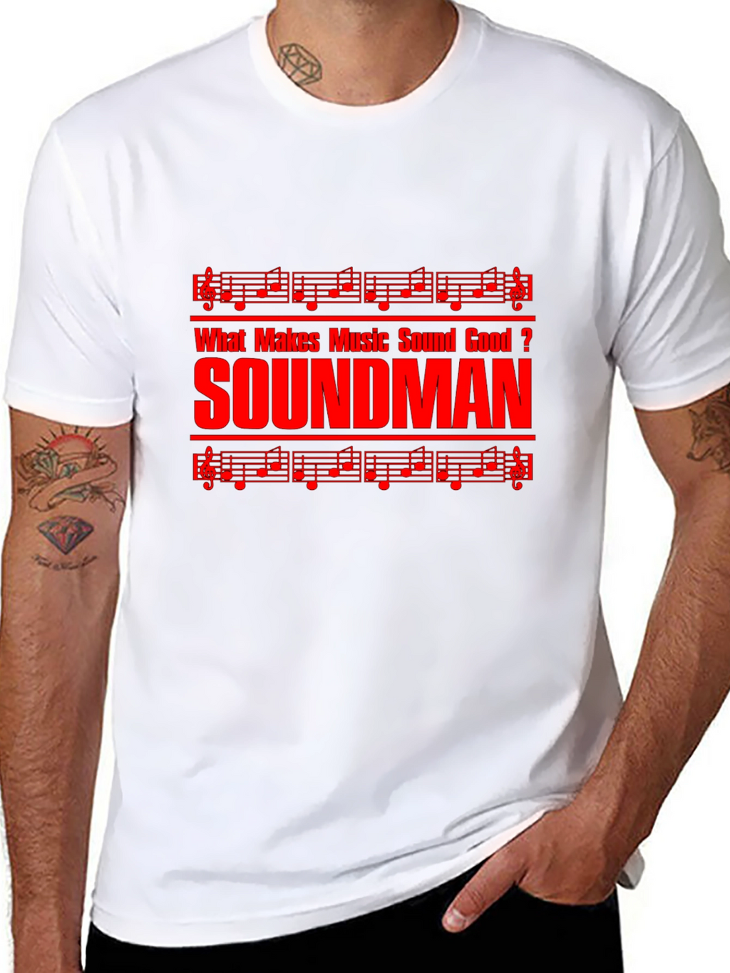Soundman Music T-Shirt - Musician Apparel