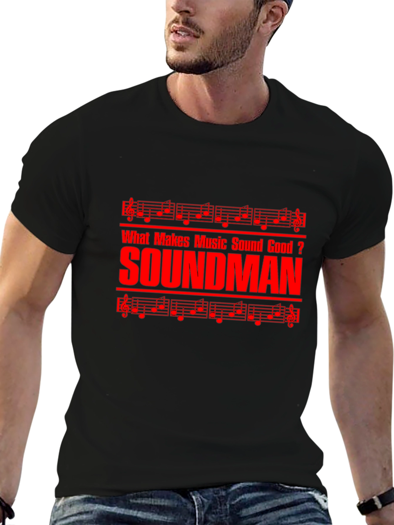 Soundman Music T-Shirt - Musician Apparel