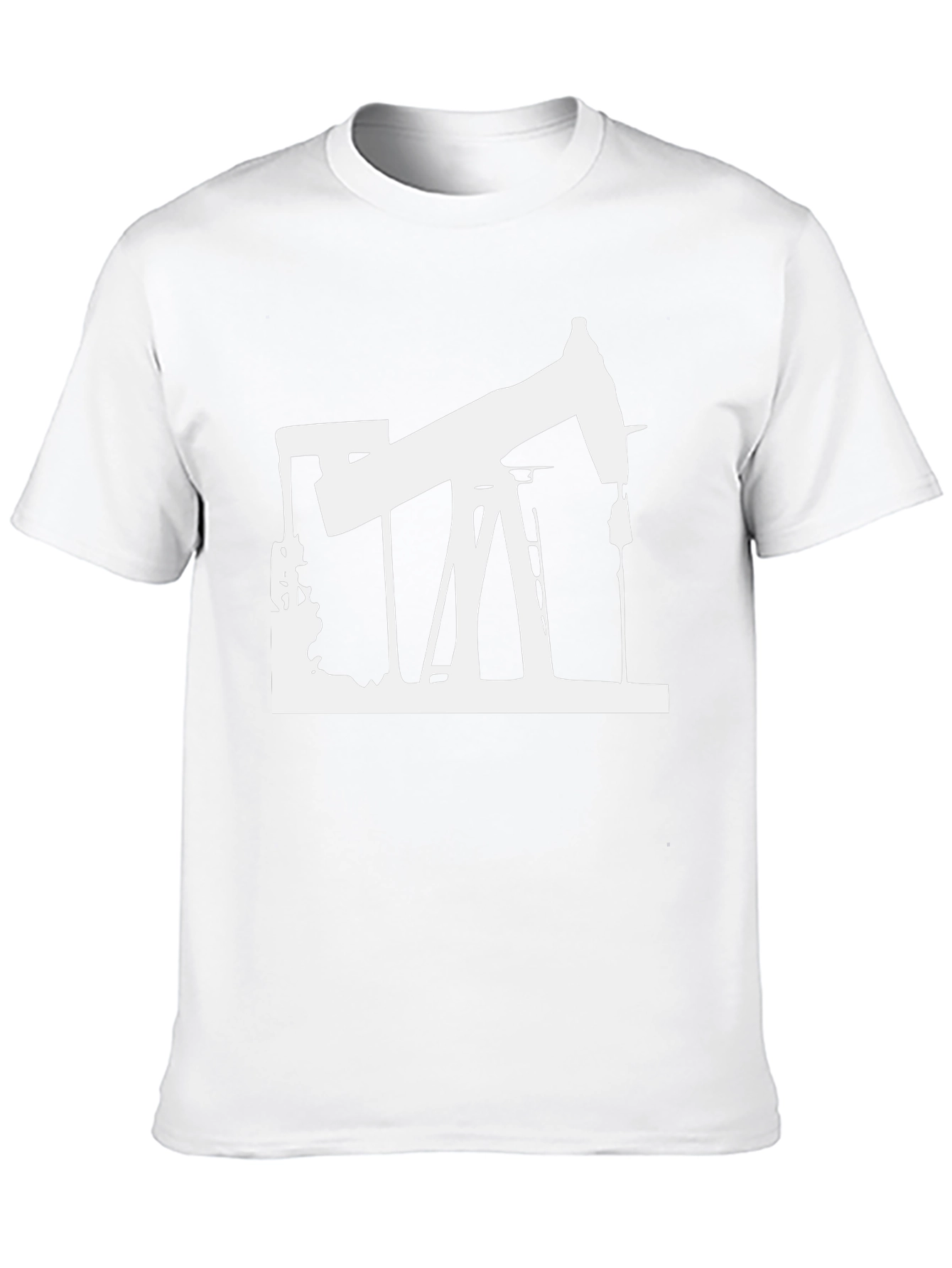 Oil Rig Graphic Tee - Black