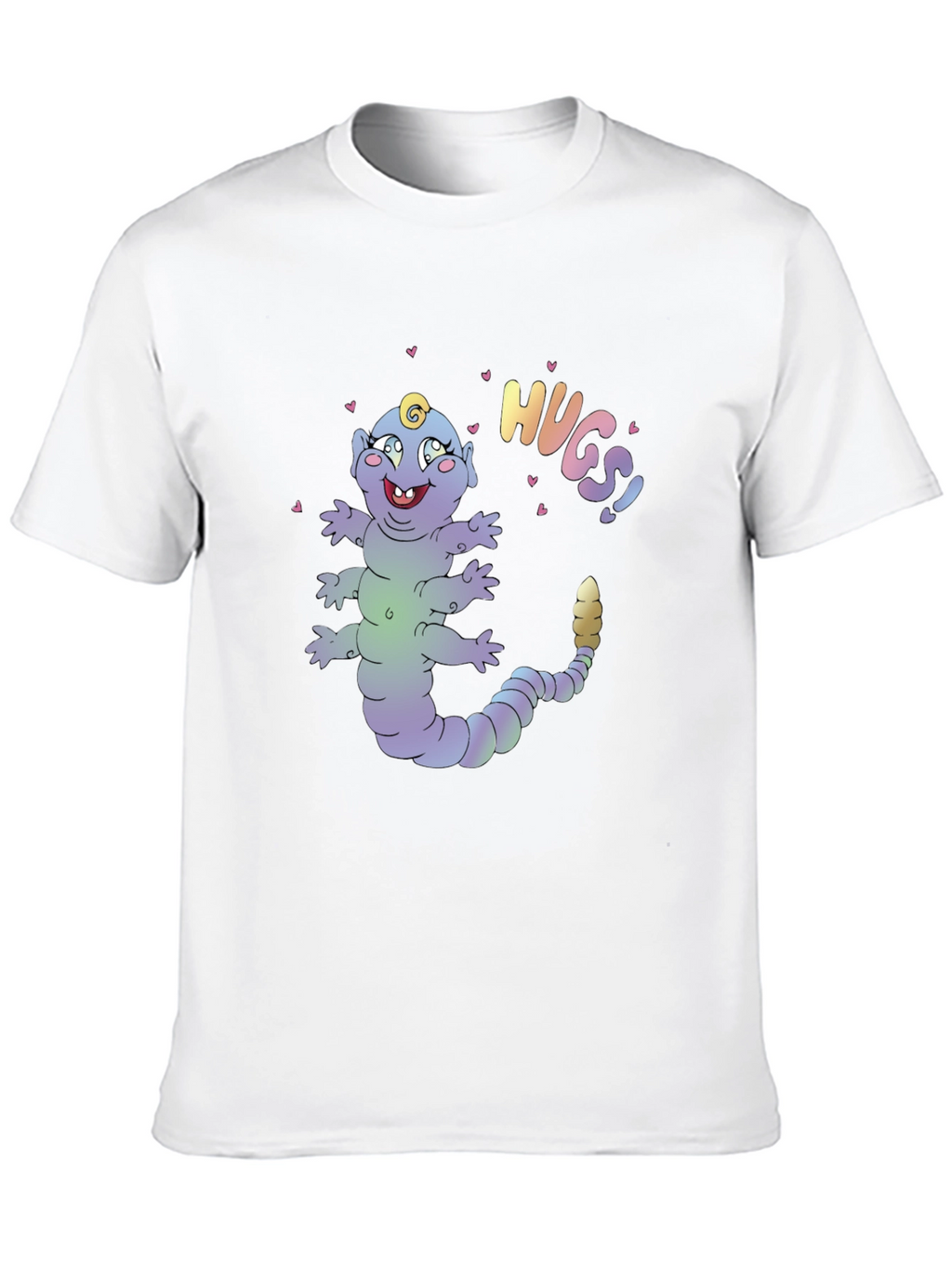 Hugs! Cute Cartoon Character T-Shirt