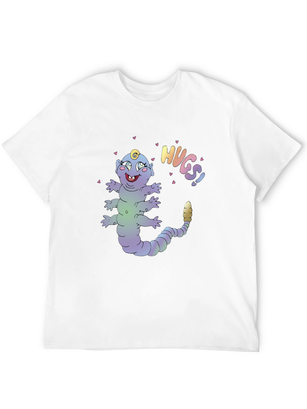 Hugs! Cute Cartoon Character T-Shirt