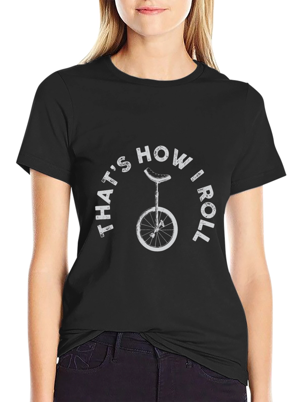 Thats How I Roll T-Shirt - Unicycle Design