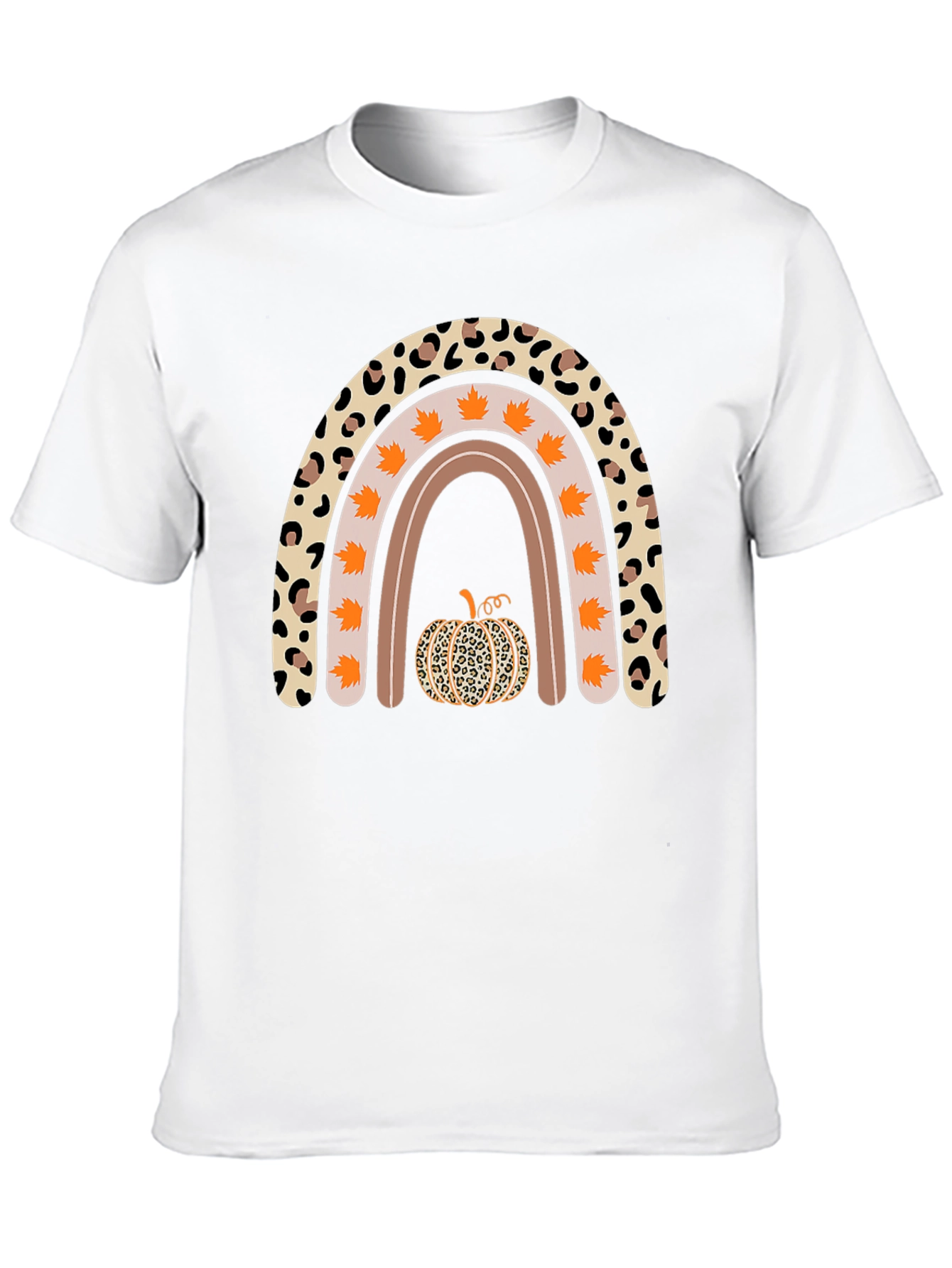 Fall Rainbow Pumpkin T-Shirt