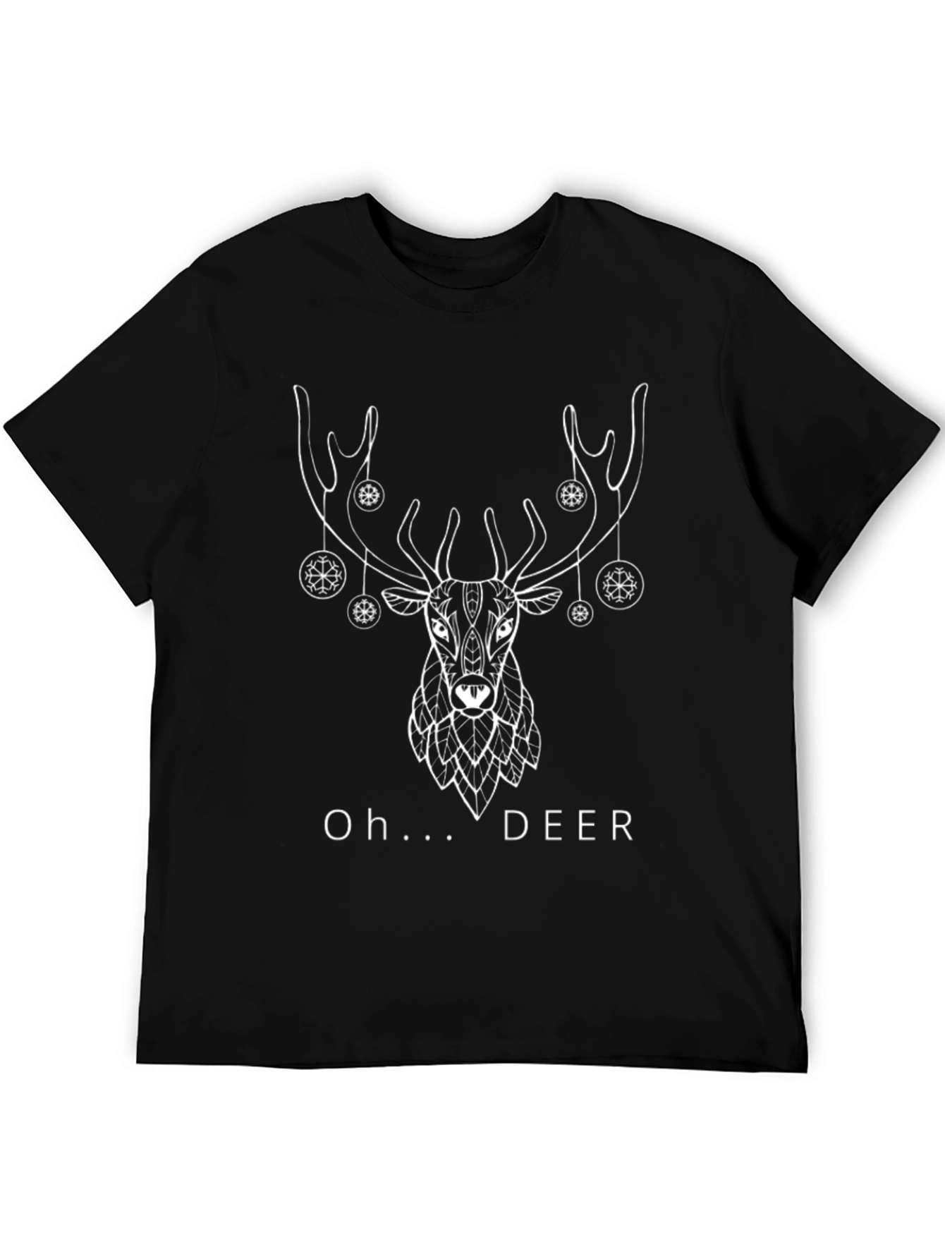 Oh Deer! Graphic Tee - Holiday Novelty Shirt