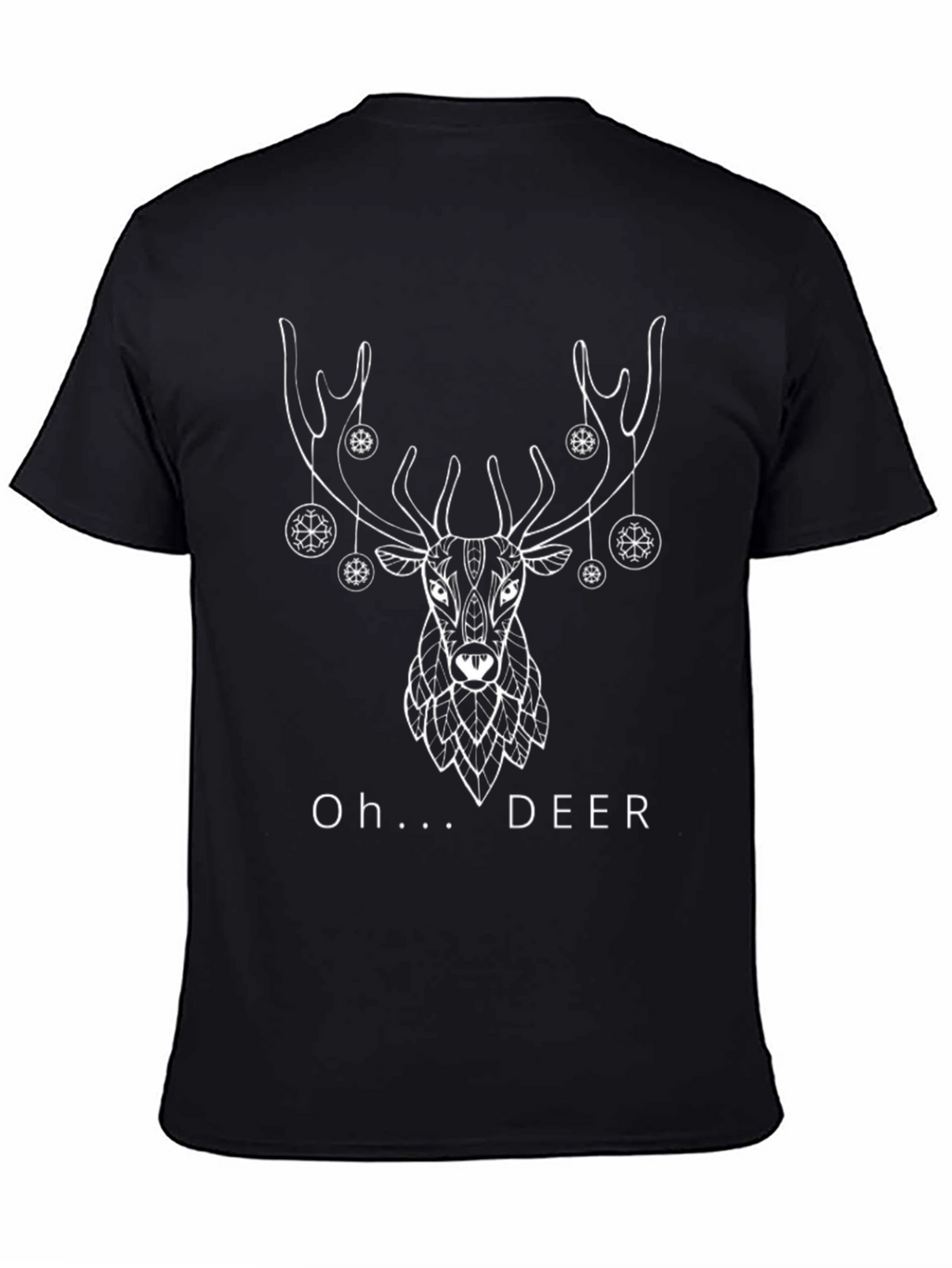 Oh Deer! Graphic Tee - Holiday Novelty Shirt