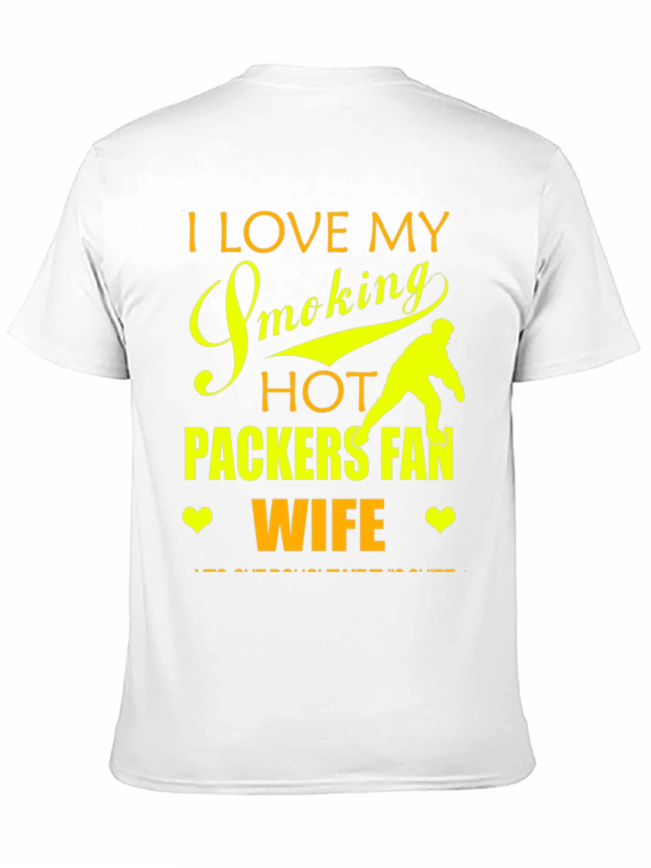 I Love My Smoking Hot Packers Fan Wife T-Shirt