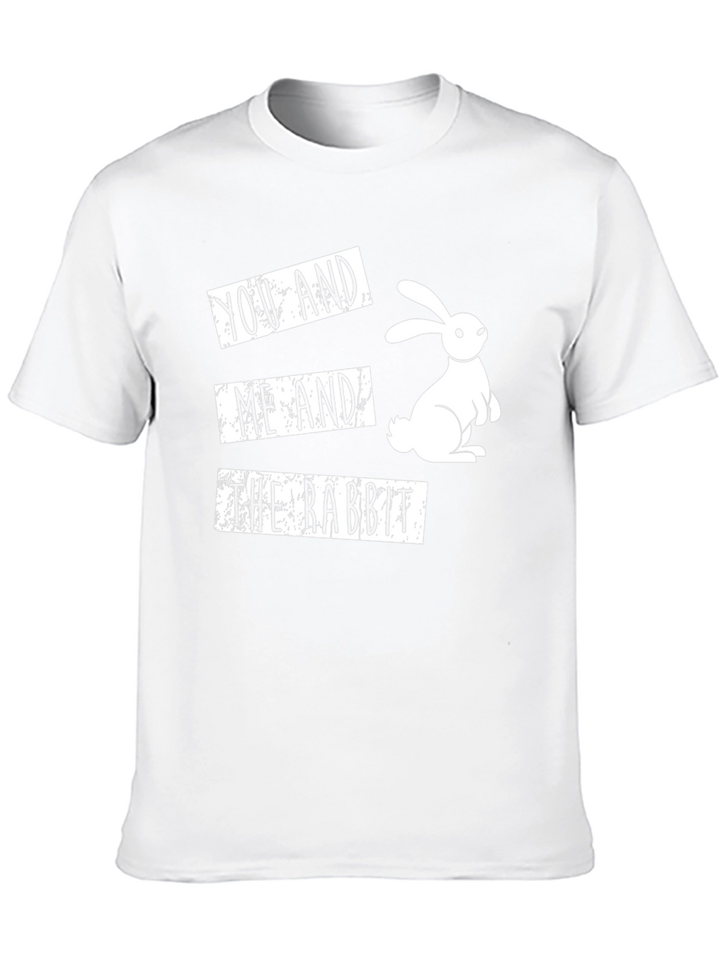 You and Me and the Rabbit T-Shirt