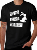 You and Me and the Rabbit T-Shirt