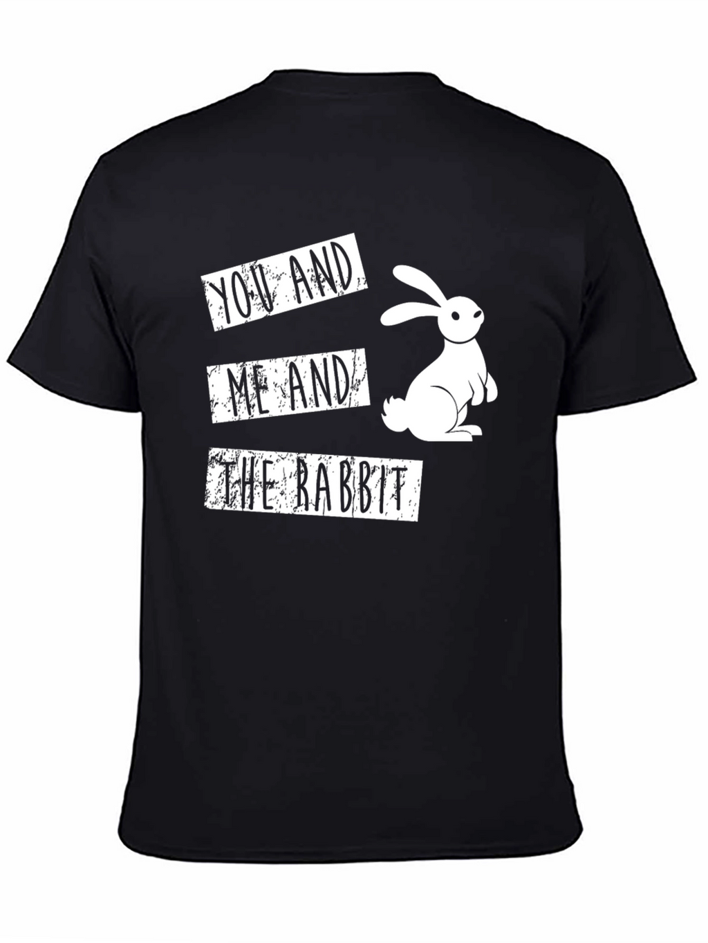 You and Me and the Rabbit T-Shirt