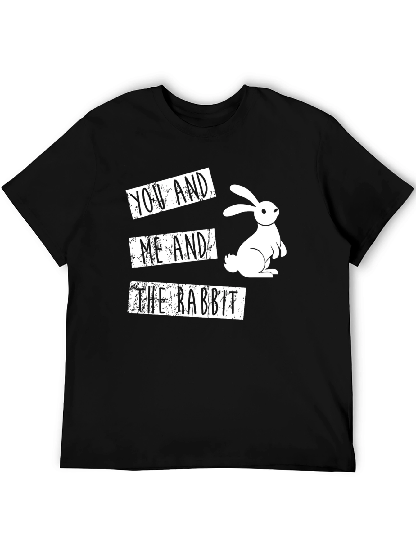 You and Me and the Rabbit T-Shirt