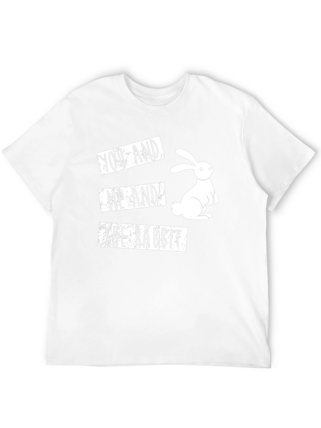 You and Me and the Rabbit T-Shirt