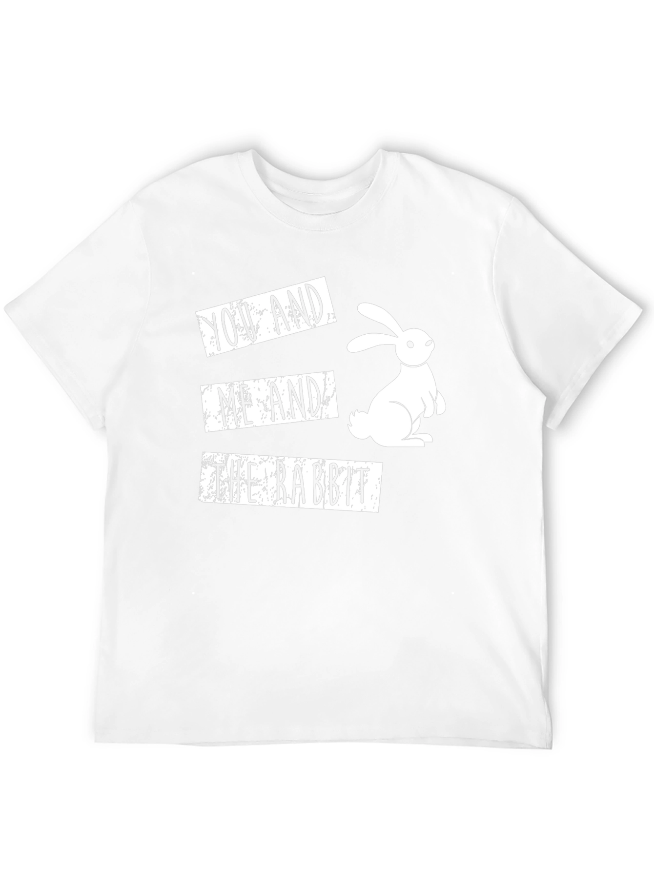 You and Me and the Rabbit T-Shirt